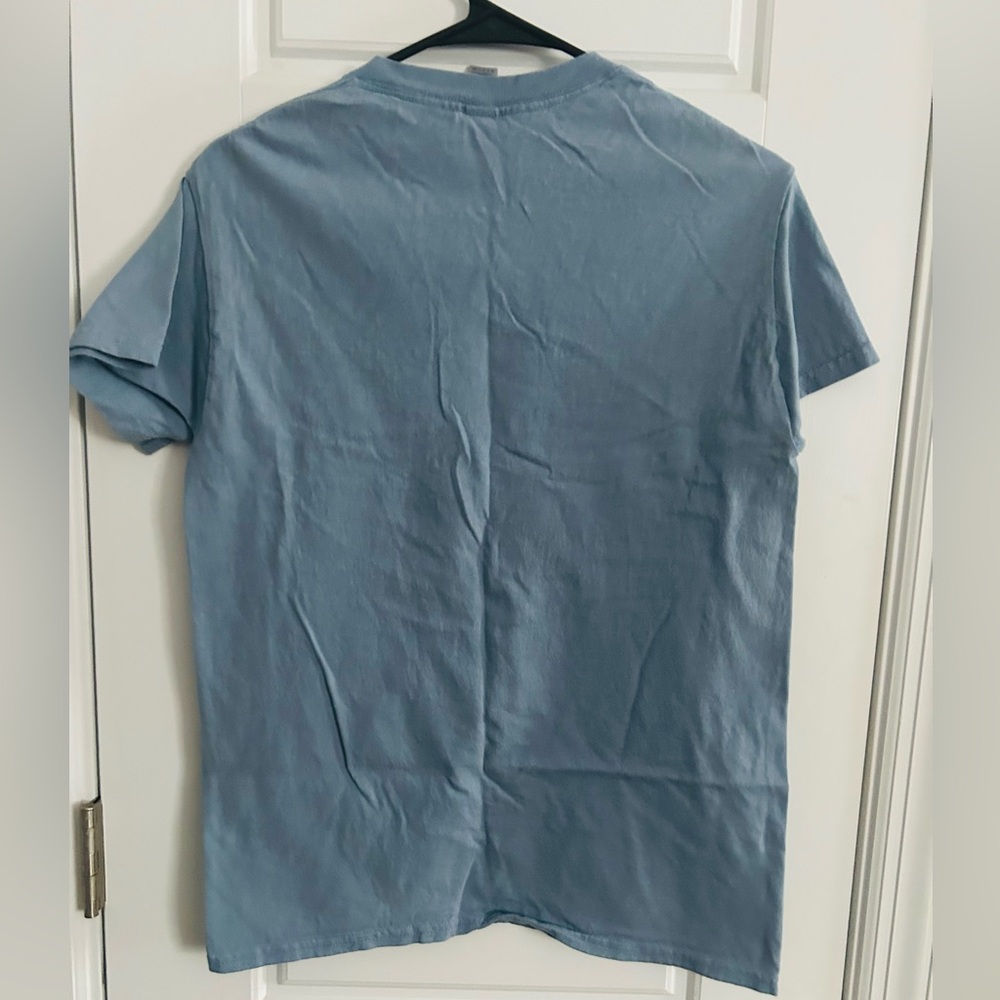 Schroon Lake, NY Ultra Cotton Light Blue Tee - Picture 3 of 3